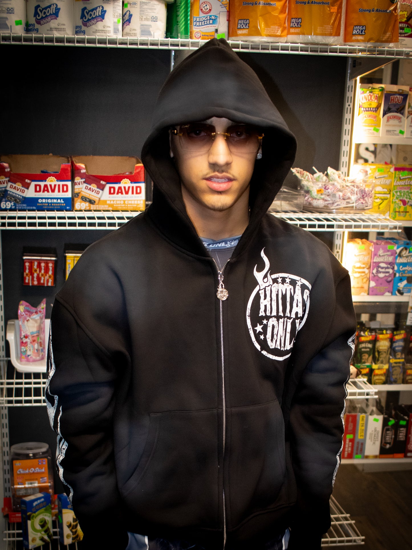 Hittas Only Black Hoodie