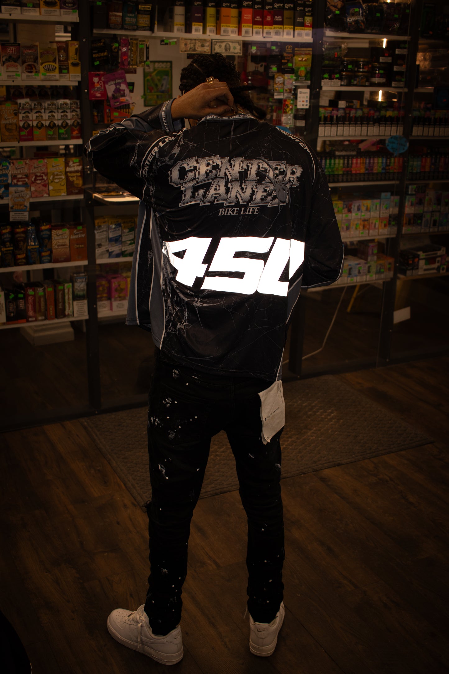 Reflective Spider 450 jersey